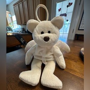 Rare Halo Bear Beanie Baby